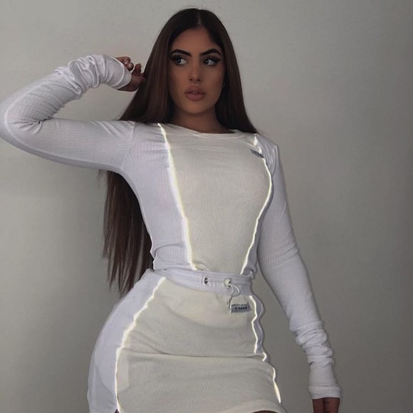 My Mum Made it Tops - My Mum Made it Double Ribbed Reflective Tee